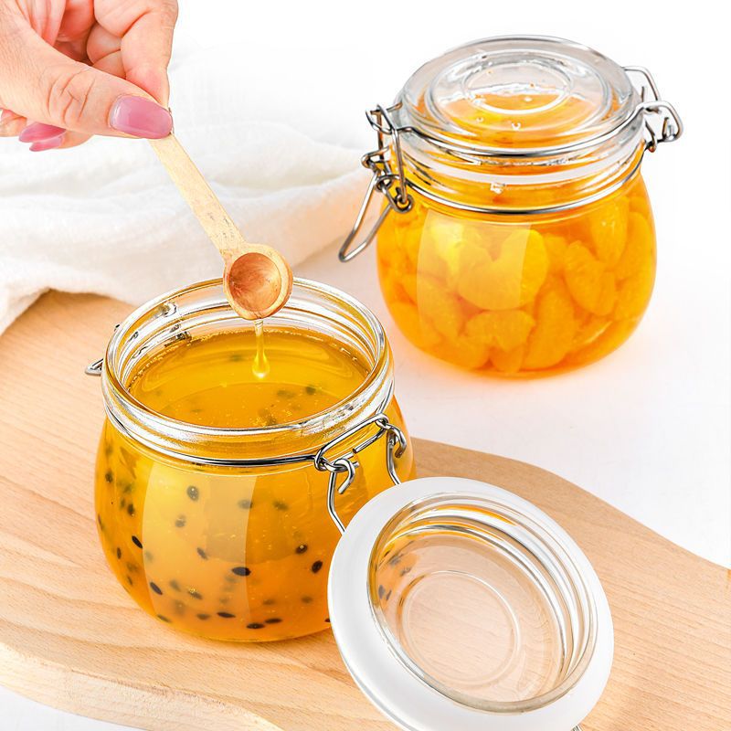 Baby Food Glass Containers - Voedselveilige glazen opbergpot, mini kleine snoep-