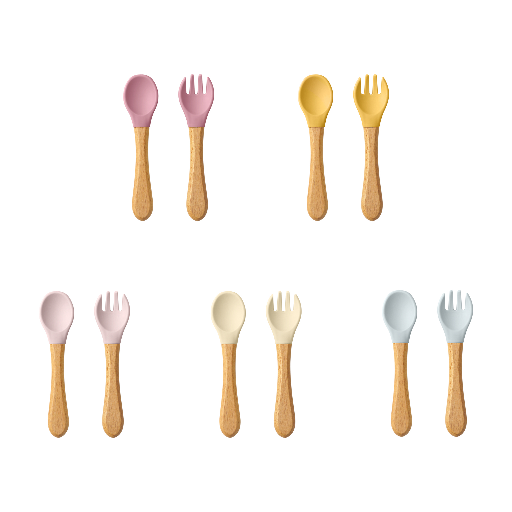 Baby Food Quantity - 2 Stuks Baby Leren Lepels Gebruiksvoorwerpen