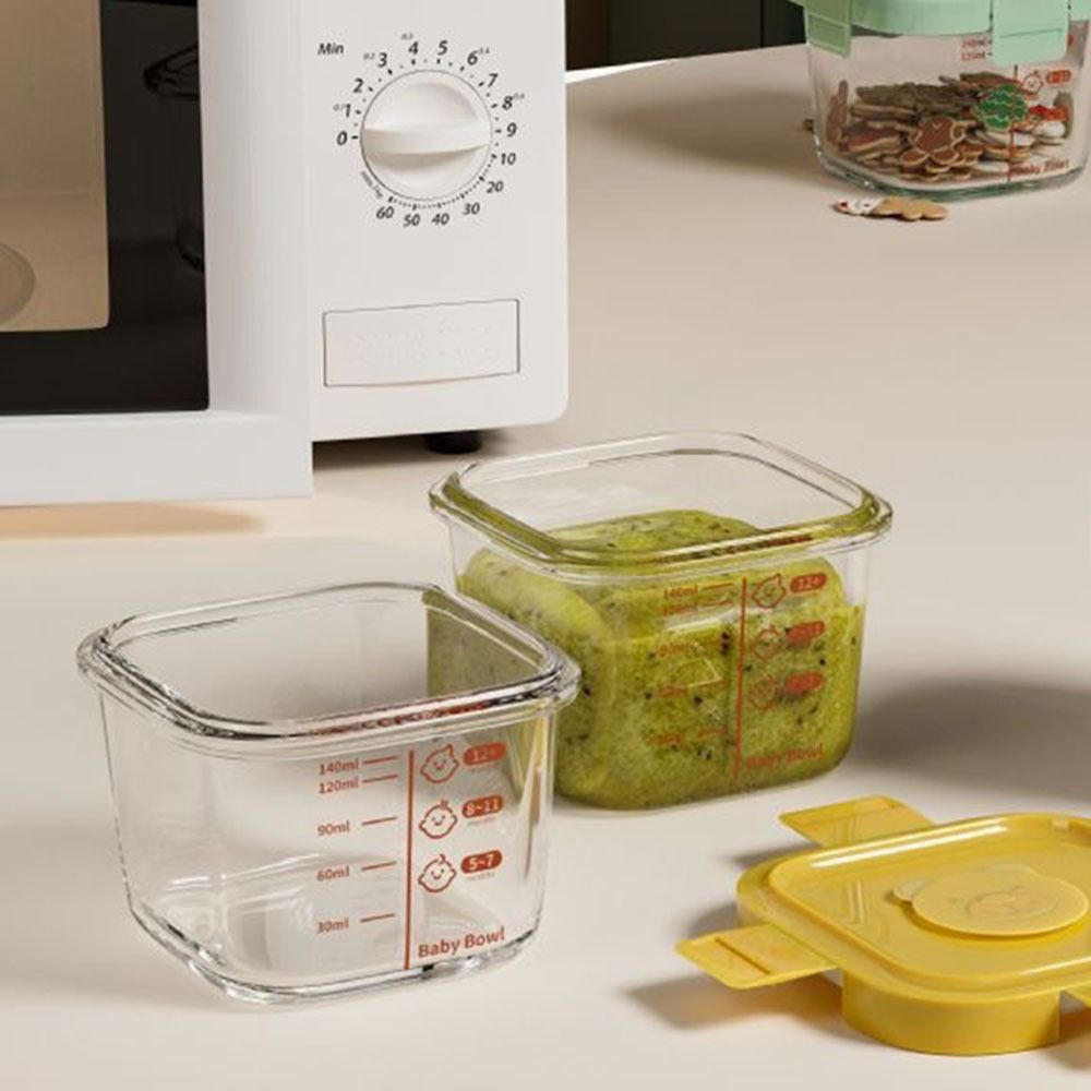 Nieuwe 170ml voedselbewaarbox, - Baby Food Glass Containers recensie en prijs
