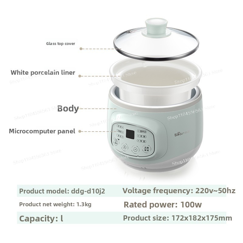 Mini elektrische stoofpot DDZ- - Baby Food Stew recensie en prijs