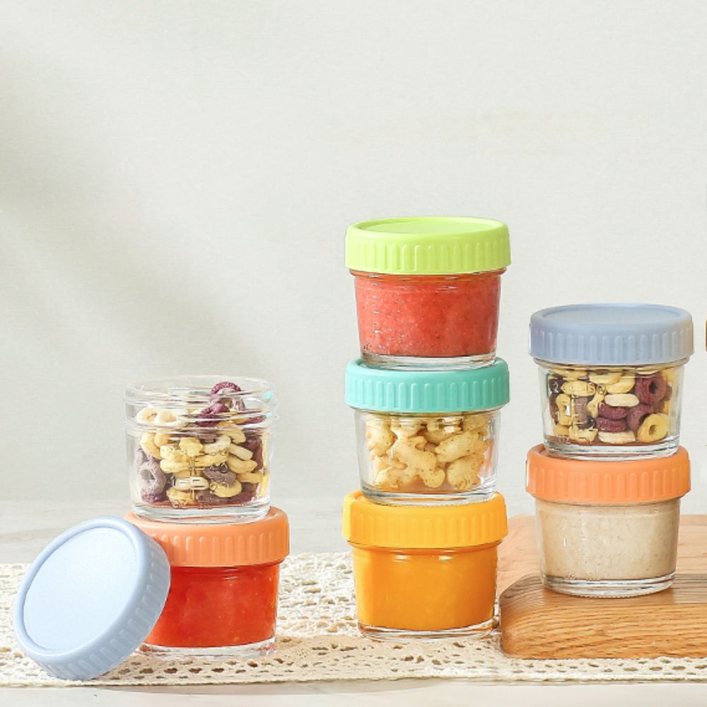 6 stks Mason Jar Glazen Babyvo - Baby Food Glass Containers recensie en prijs