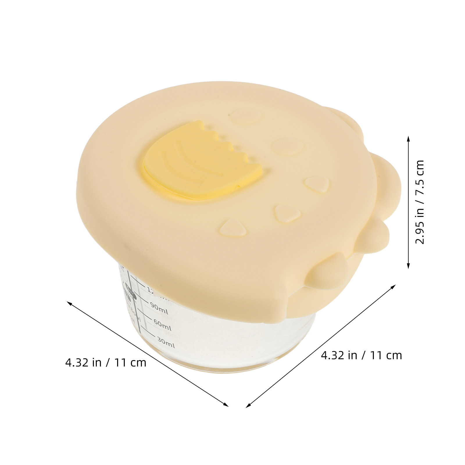 2 stuks glazen babyvoedsel bew - Baby Food Glass Containers recensie en prijs