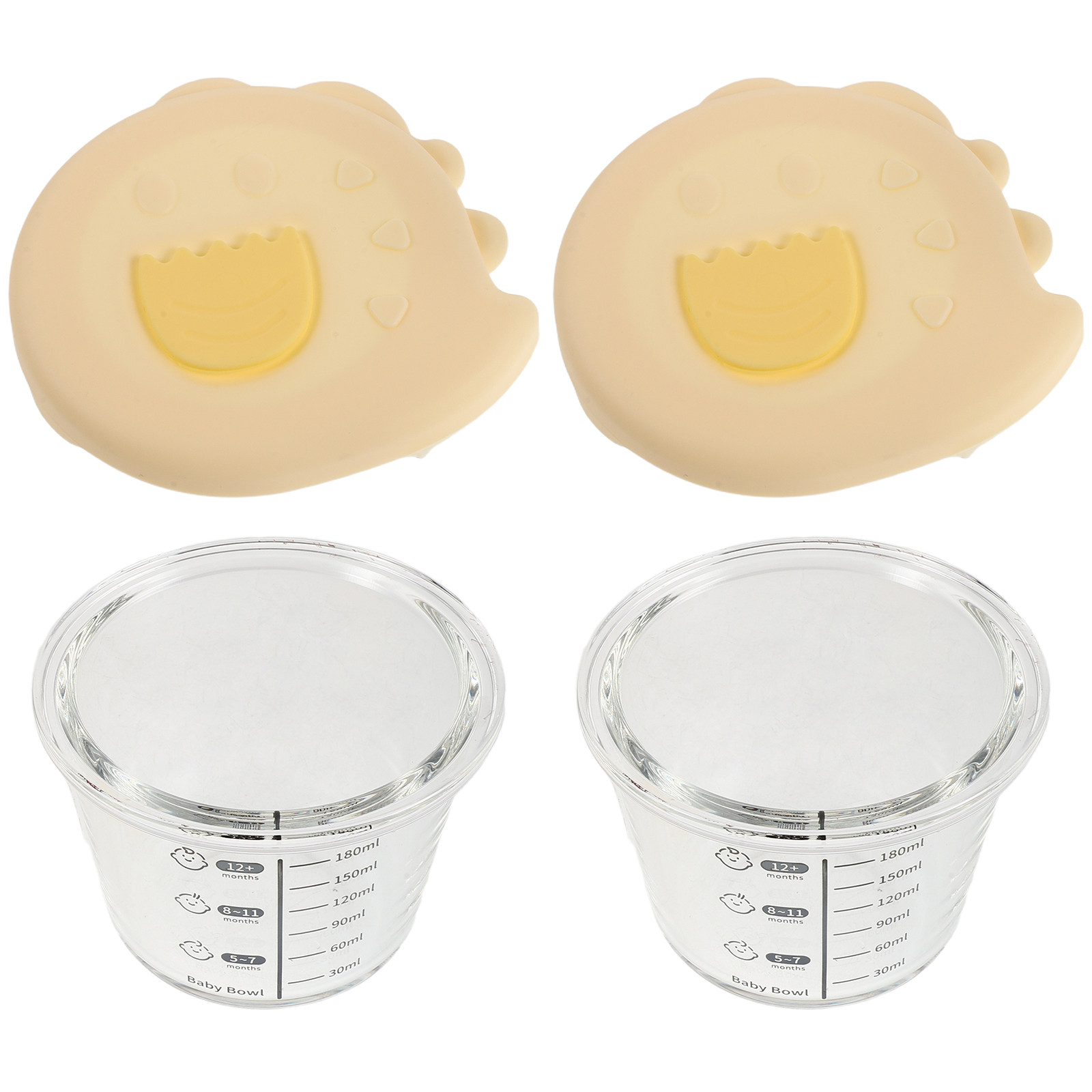 2 stuks glazen babyvoedsel bew - Baby Food Glass Containers recensie en prijs