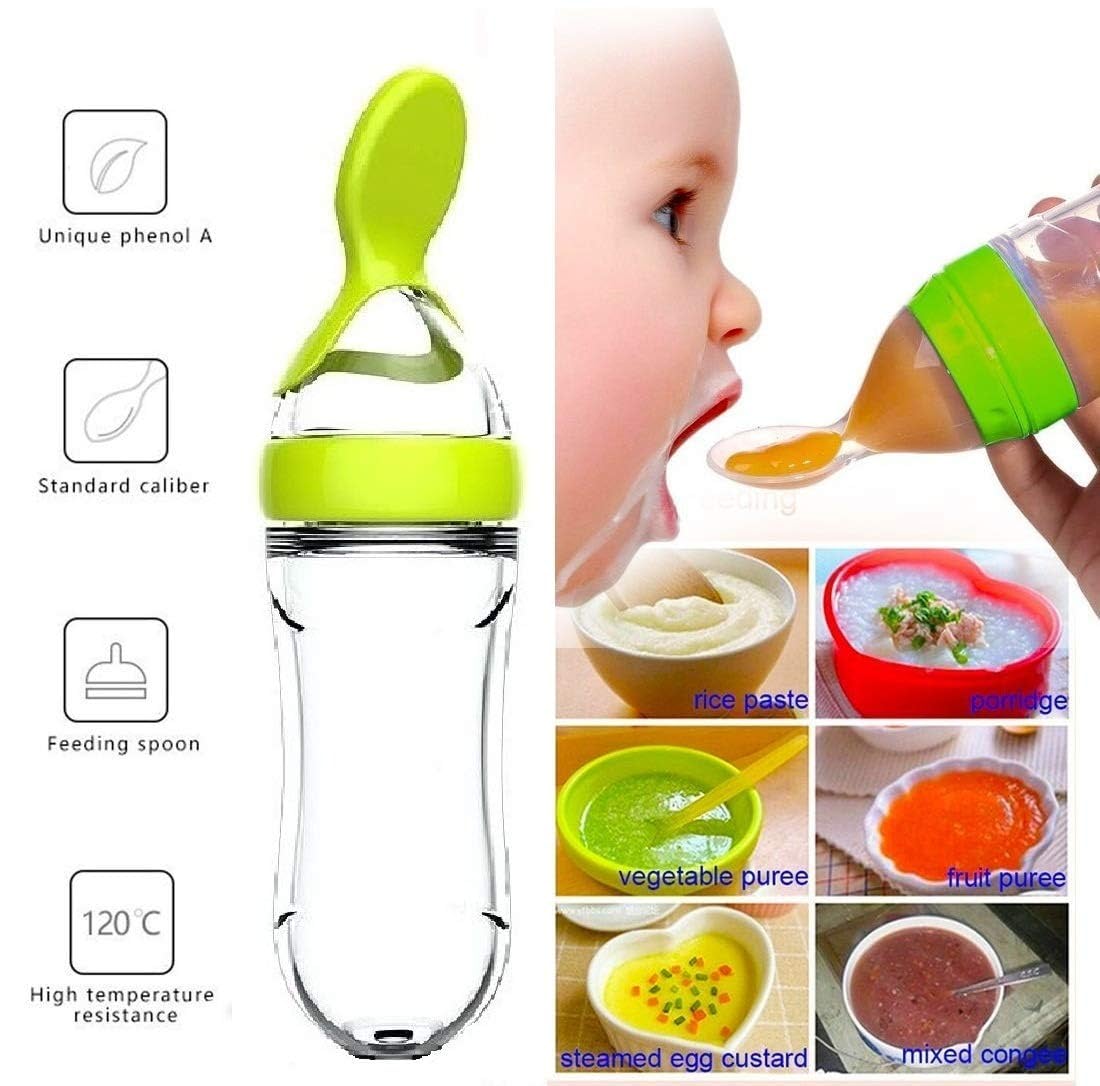 Knijpen Zuigfles Cup Siliconen - Baby Food Lunch recensie en prijs