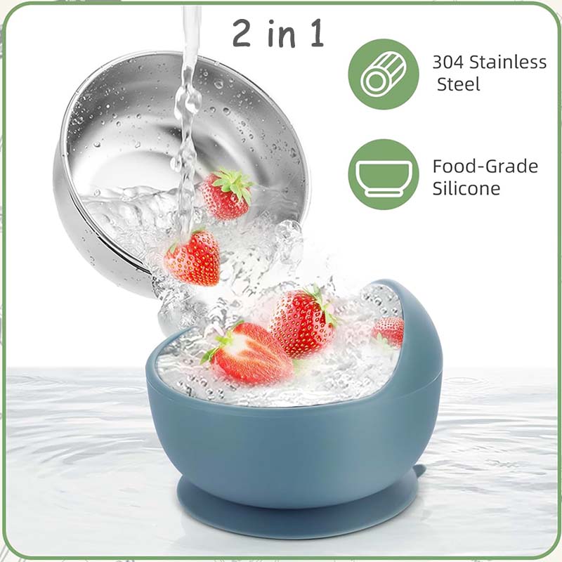 3-delige set babyvoedingskom m - Baby Food Lunch recensie en prijs