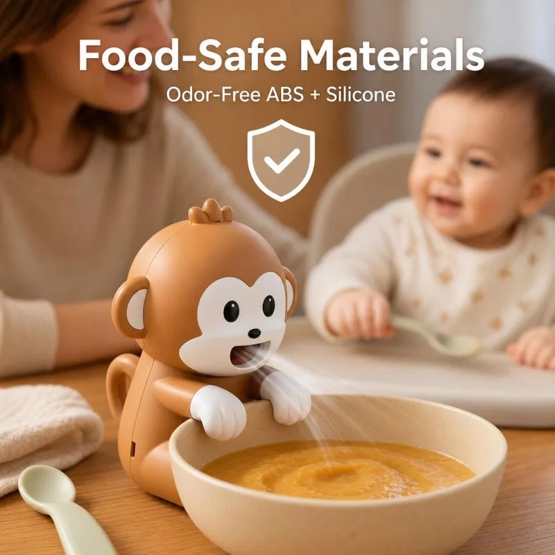 Draagbare aapvormige voedselko - Baby Food Stew recensie en prijs
