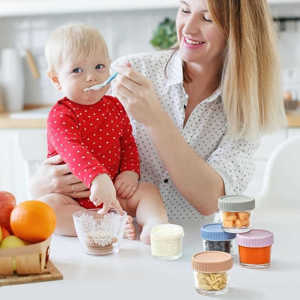 6 stks Mason Jar Glazen Babyvo - Baby Food Glass Containers recensie en prijs