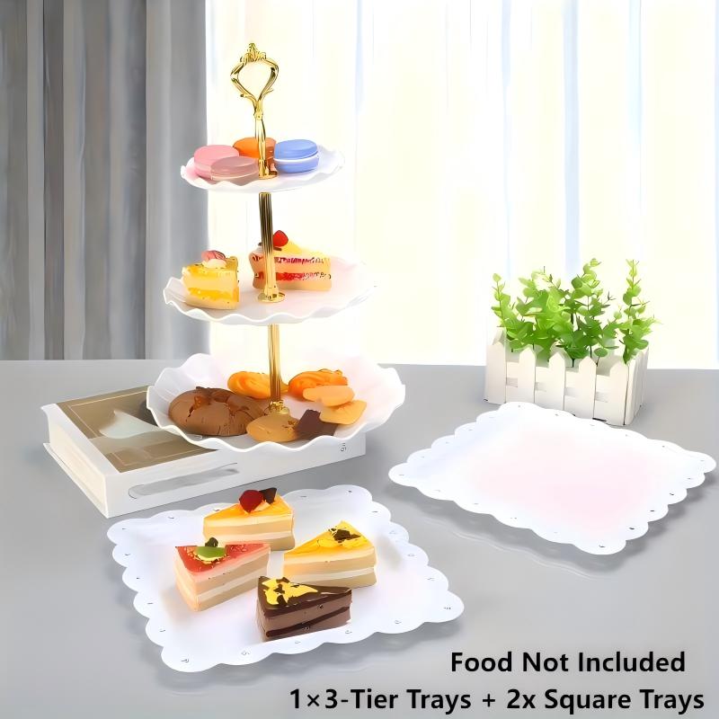 1/3/4/5PCS decoratieve dienbla - Baby Food Quantity recensie en prijs