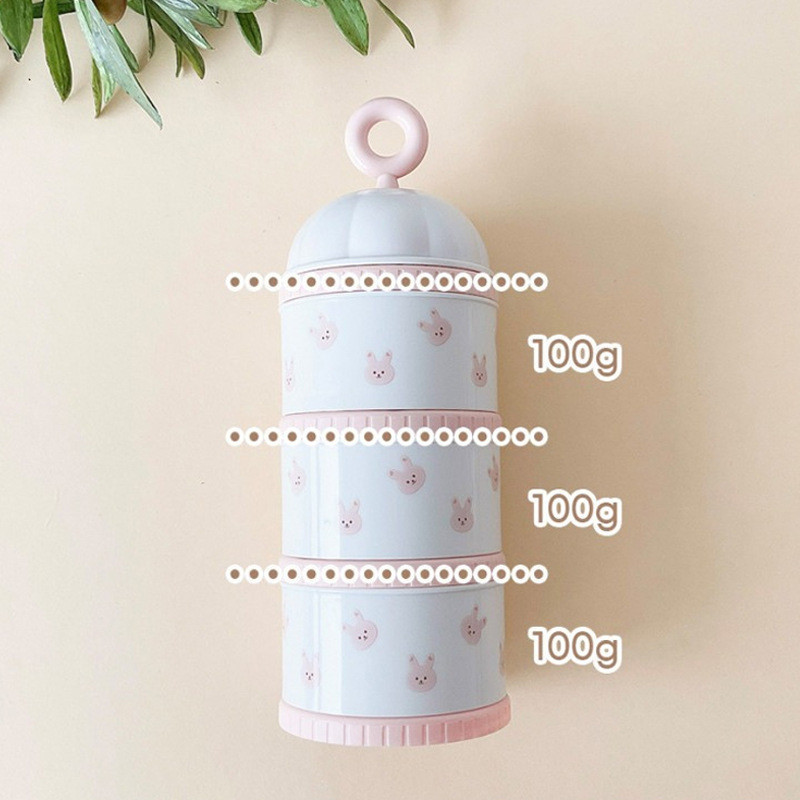 Schattige beer melkpoeder doos - Baby Food Lunch recensie en prijs