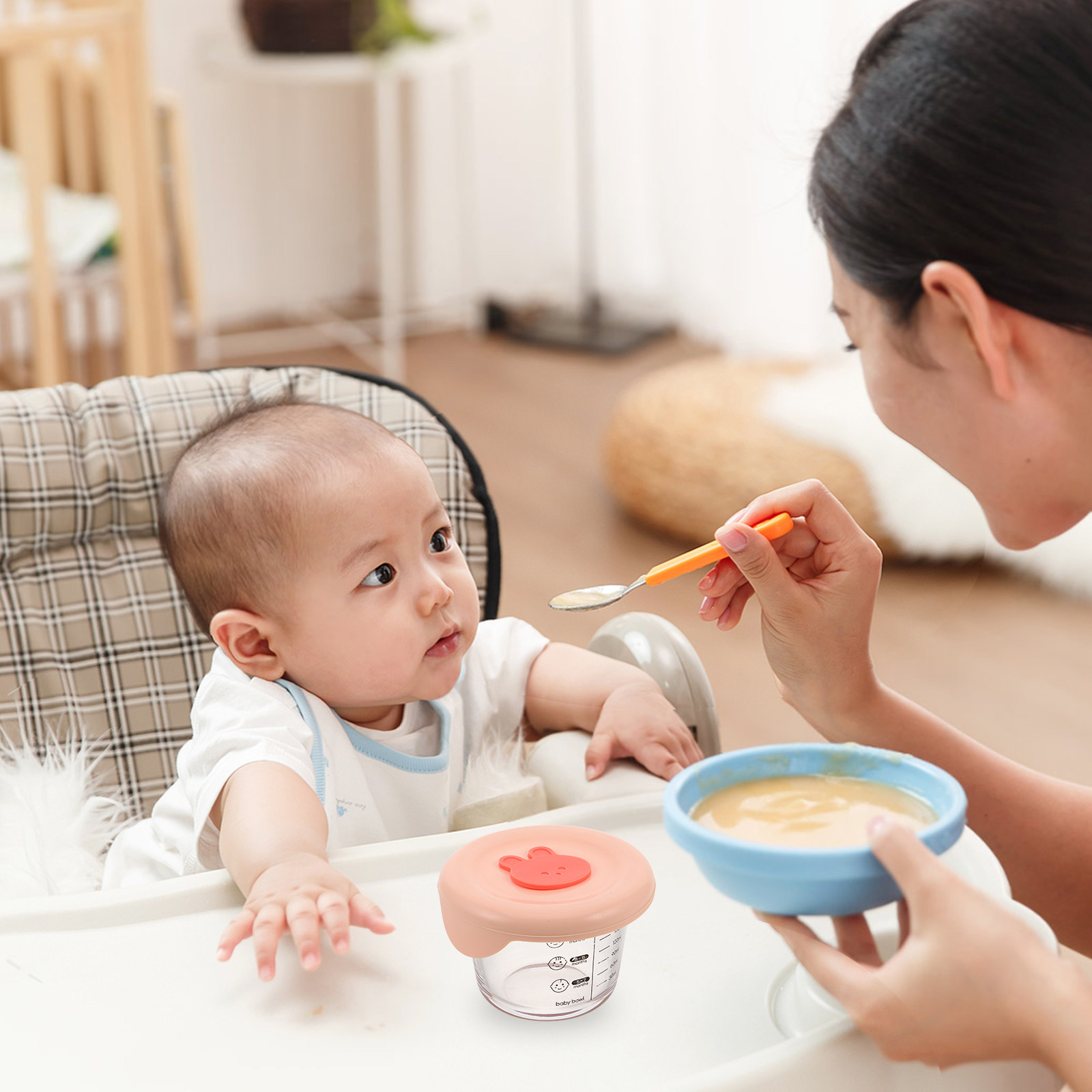 2 Stuks Babyvoeding Bewaarcont - Baby Food Glass Containers recensie en prijs