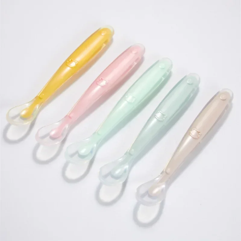 Zachte siliconen babylepel, aa - Baby Food Quantity recensie en prijs