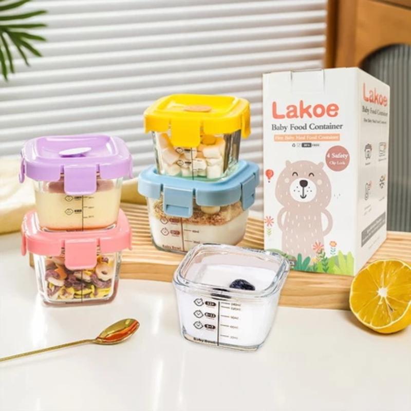 En hittebestendige opbergdoos  - Baby Food Glass Containers recensie en prijs