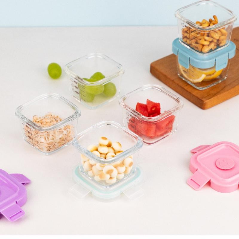 En hittebestendige opbergdoos  - Baby Food Glass Containers recensie en prijs