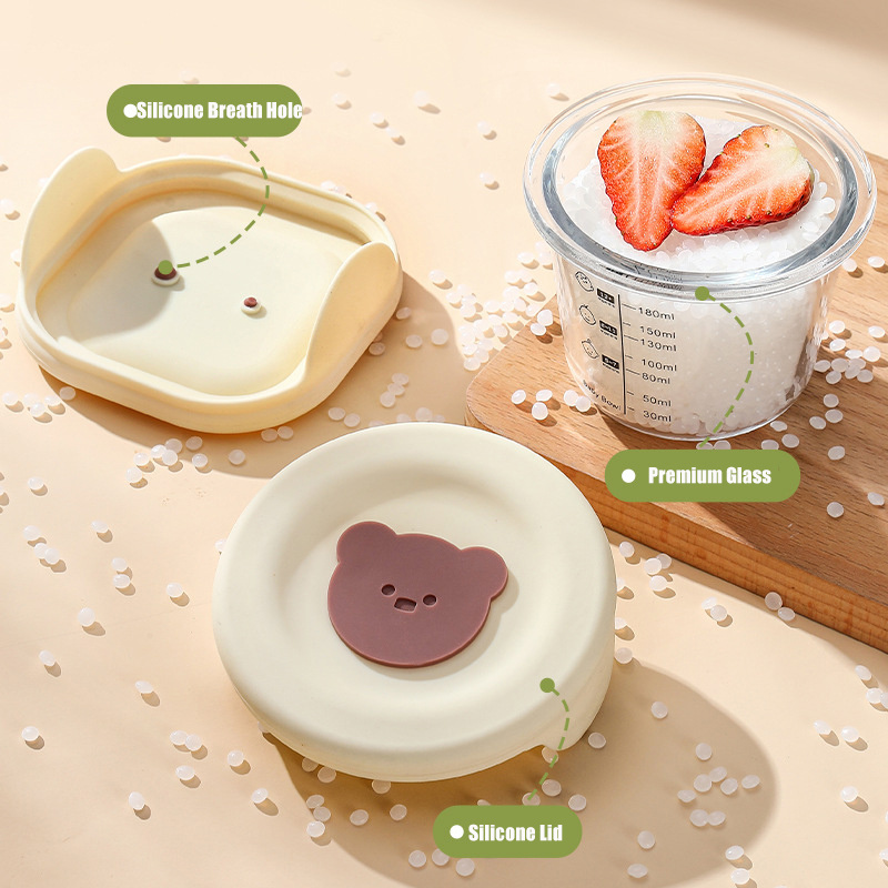 180ml Glazen Babyvoeding Opsla - Baby Food Glass Containers recensie en prijs