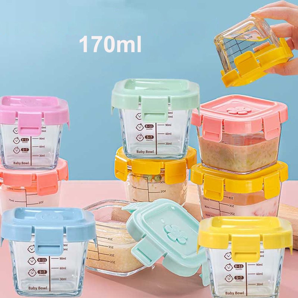Mode 170 ml Voedsel Opbergdoos - Baby Food Glass Containers recensie en prijs