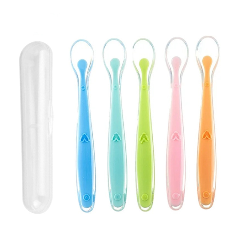 BPA-vrije siliconen babylepels - Baby Food Lunch recensie en prijs